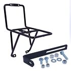 Yueni Front Mini Rack Messenger Mtb Urban Bike Fits Brake Boss  Black Or Silver