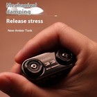 Metal Edc Fidget Slider Clicking Magnetic Desk Toy Pocket Stress Relief Gyro- Sh
