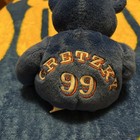 Nwt Wayne Gretzky Salvino s Bammers Blue Plush Bear 9  Nhl Edmonton Oilers 1999