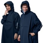 Waterproof Rain Poncho For Adults - Lightweight Rain Jacket With Pockets