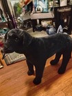 Melissa   Doug Large Black Lab Plush Stuffed Animal Realistic Dog Labrador 30   