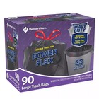 Member s Mark 33-gallon Power-guard Drawstring Trash Bags  90 Ct  