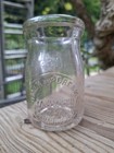 Antique F m  Sweeny Quarter Pint Milk   Cream Bottle - New York City