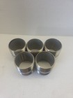  lot Of 5  2   x 2-1 2    Threaded Pipe Nipple   S s 