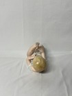 Antique Gebruder Heubach German Bisque Porcelain Piano Baby On Back Doll Figure