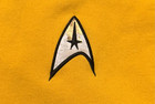 Star Trek Tos Command Gold Hoodie Thinkgeek Captain Kirk Cosplay Zip Up Mens Xl