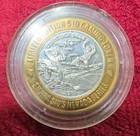 2005 Sierra Sid s  10 Comstock Lode 999 Silver Strike Casino Token New Sealed Nv
