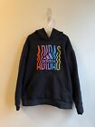 Adidas Youth Sweatshirt Hoodie Size Medium M 10-12 Black Long Sleeve Pullover