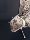 Antique Vintage Beaded Purse Matching Change Purse   Mirror Brass Frame