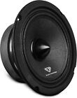 4x 6 5  Midrange Speakers With Bullet And Amplifier - Black Diamond Bundle