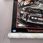 Sam Bass Nascar  Autographed Poster    finally First       earnhardt 88    Check Pics