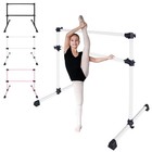 4ft Ballet Barre Adjustable 6 7-46 Inches For Dance Practice