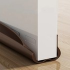Under Door Bottom Seal Strip Stopper Adjustable Twin Door Draft Guard Soundproof