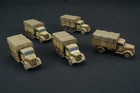 Pro Painted German Maultier Afrika Korps Half-tracks Trucks Flames Of War 15mm