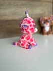 Ty Beanie Boos Twigs The Pink Spotted Giraffe 6  Plush Stuffed Animal 