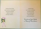 For You  Brother   Your Wife  At Christmas  Greeting Card