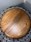 Vintage Rustic Wooden Hand Carved Turned Antique Bowl