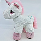 Dan Dee 12  White Pink Unicorn Stuffed Animal Plush Toy Collectors Age 3 