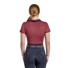 Cavallo Ladies Deja Polo Shirt - Dark Raspberry