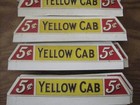 Yellow Cab Back Flap Label  Cigar Box Labels Approximately 600 Xf-mint Labels