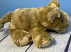 Animal Alley Rhino Plush Stuffed Animal Tan Beige Commonwealth 2001