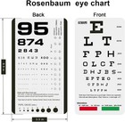 Eye Chart  Pocket Eye Charts  Snellen And Rosenbaum Pocket Eye Chart For Eye Exa