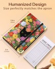 Slohif Server Book Waitress Cute Serving Books With Zipper Pocket Accessories Le