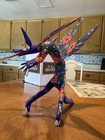 Dragon Alebrije Hand Painted Wood Carving Oaxaca Mexico Folk Art Vintage Signed