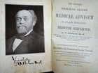 1909 Antique Quack Medicine Peoples Common Sense Medical Adviser Invalids Home