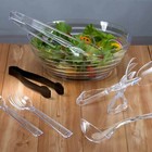11  Wide 5 Qt Round Plastic Serving Bowls Party Disposable Tableware