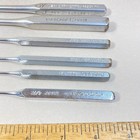 Vintage Drive Pin Punch Lot 6 Pc 3 Napa 2 Craftsman 1 Wizard Usa