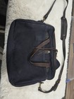 Filson  Briefcase Bag Otter Navy  Twill Bridle Leather Laptop Heavy Duty