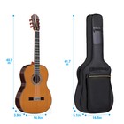 40 41  Acoustic Classic Guitar Case Soft Padded Gig Bag 5mm Thicken Foam