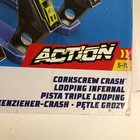 Hot Wheels Action Corkscrew Crash Looping Infernal Track Set By Mattel New