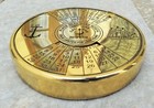 Kelvin Brass Calendar Compass Antique Vintage Ship Calendar Nautical Gift Pocket