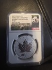 2016  5 Canada 1 Oz Silver Maple Leaf Ngc Pf70 Panda Privy Reverse Proof - Rare 