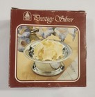 Prestige Silver Landes Butter Curler In The Box Made In Italy Purple Blue Patina