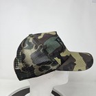 Vintage Budweiser Hat Cap Snap Back Camouflage Mesh Trucker Advertising 80s 90s