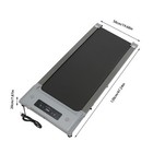 2-in-1 Folding Treadmill Electric Walking Jogging Machine Under Desk Treadmill