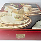 Lenox Christmas Holiday 12 Piece Dinnerware Set Dinner Salad Plates Mugs New Box