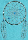 Dreamcatcher Large Design Iron On Transfer Hot Fix Rhinestone Bling Motif