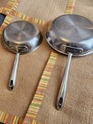 All-clad Stainless Steel  10      7    Skillets Frying Pan Set Of 2 