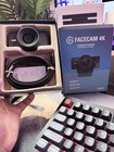Elgato Facecam 4k Premium Webcam - 4k 60fps Maximum Video Resolution Camera