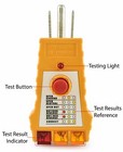 Socket Tester With Gfci Check  Receptacle Tester For Standard Ac Outlets