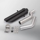 For Honda Cbr600rr F5 2005-2024 Exhaust System Muffler Tips Tail Link Pipe Black