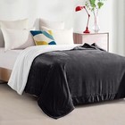 Sherpa Fleece Blanket Lightweight Bed Blankets Soft Reversible Fuzzy Sofa Throws
