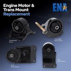 Motor And Trans Mount Set Of 4 Compatible With Nissan Infiniti 1995-2001