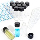 4ml Glass Vials With Screw Caps Small Sample Vials With Lids 10pcs
