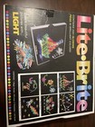 214 Pegs Magic Screen Retro Style Lite Brite Kids Toy Fun Light Bright Game Set