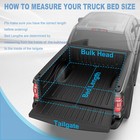 New 5 7 5 8ft Tonneau Cover Bed For 2009-2025 Dodge Ram 1500 2500 3500 On-top